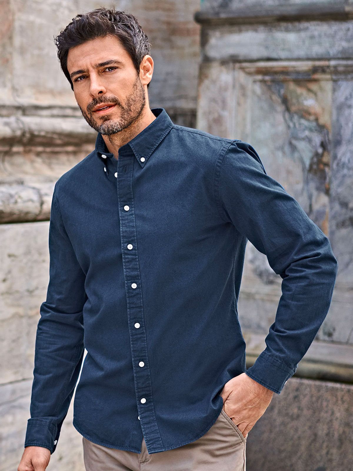 Casual Twill Shirt - Tee Jays