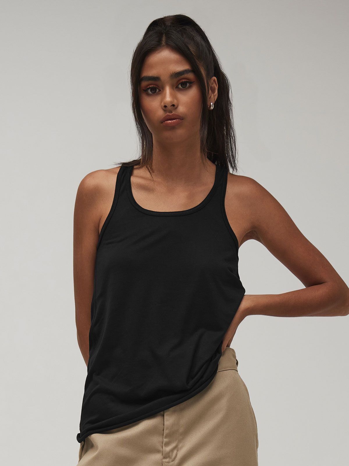 Women's Flowy Racerback Tank - Bella+Canvas