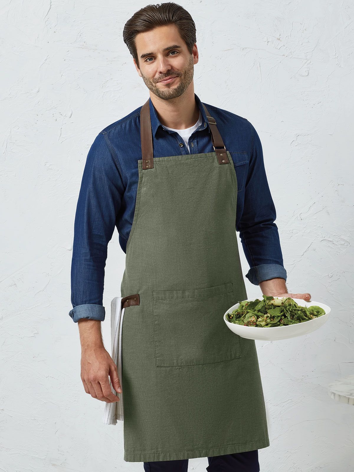 Annex Oxford Bib Apron - Premier