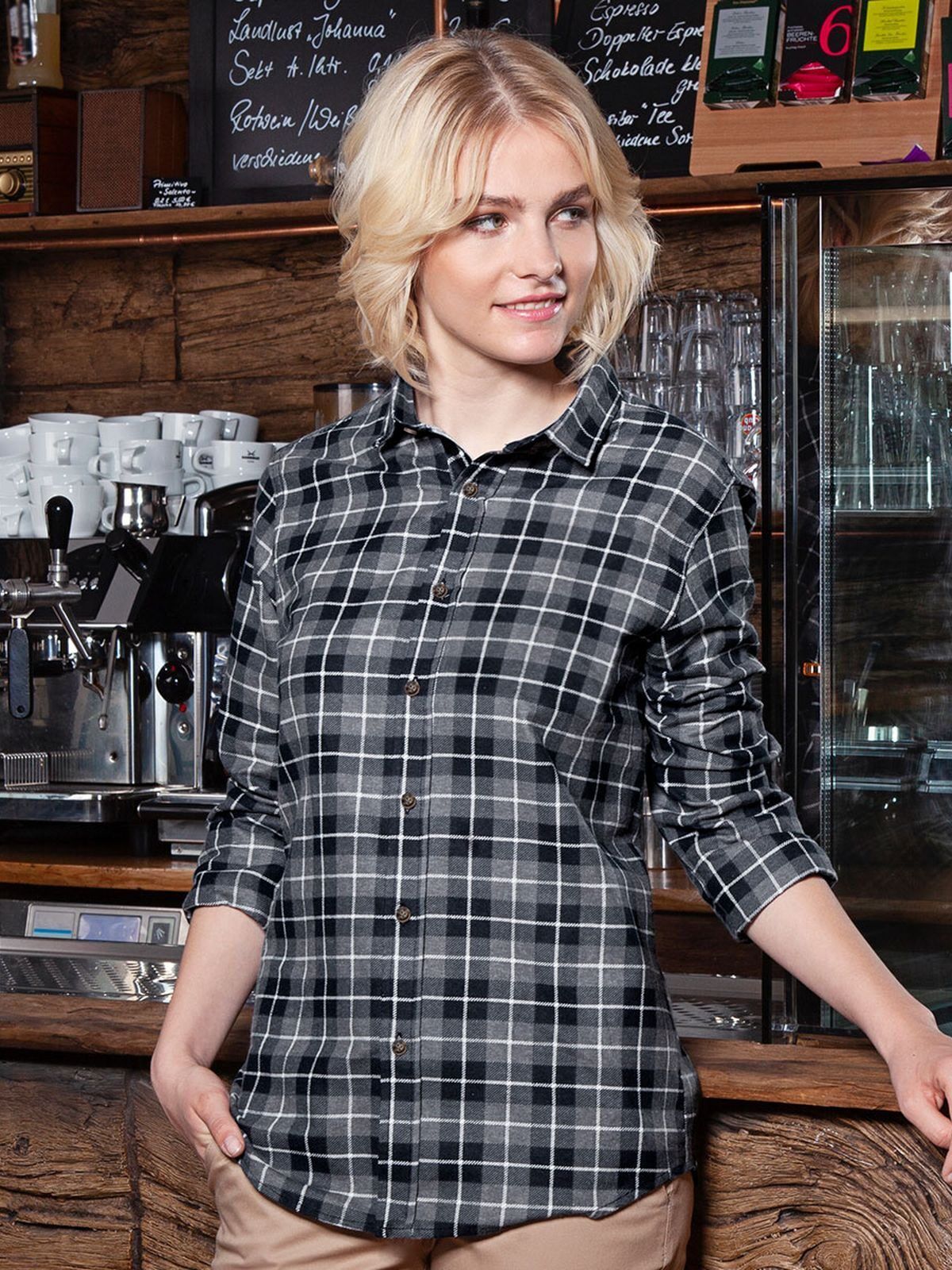 Ladies' checked blouse Urban-Flair - Karlowsky