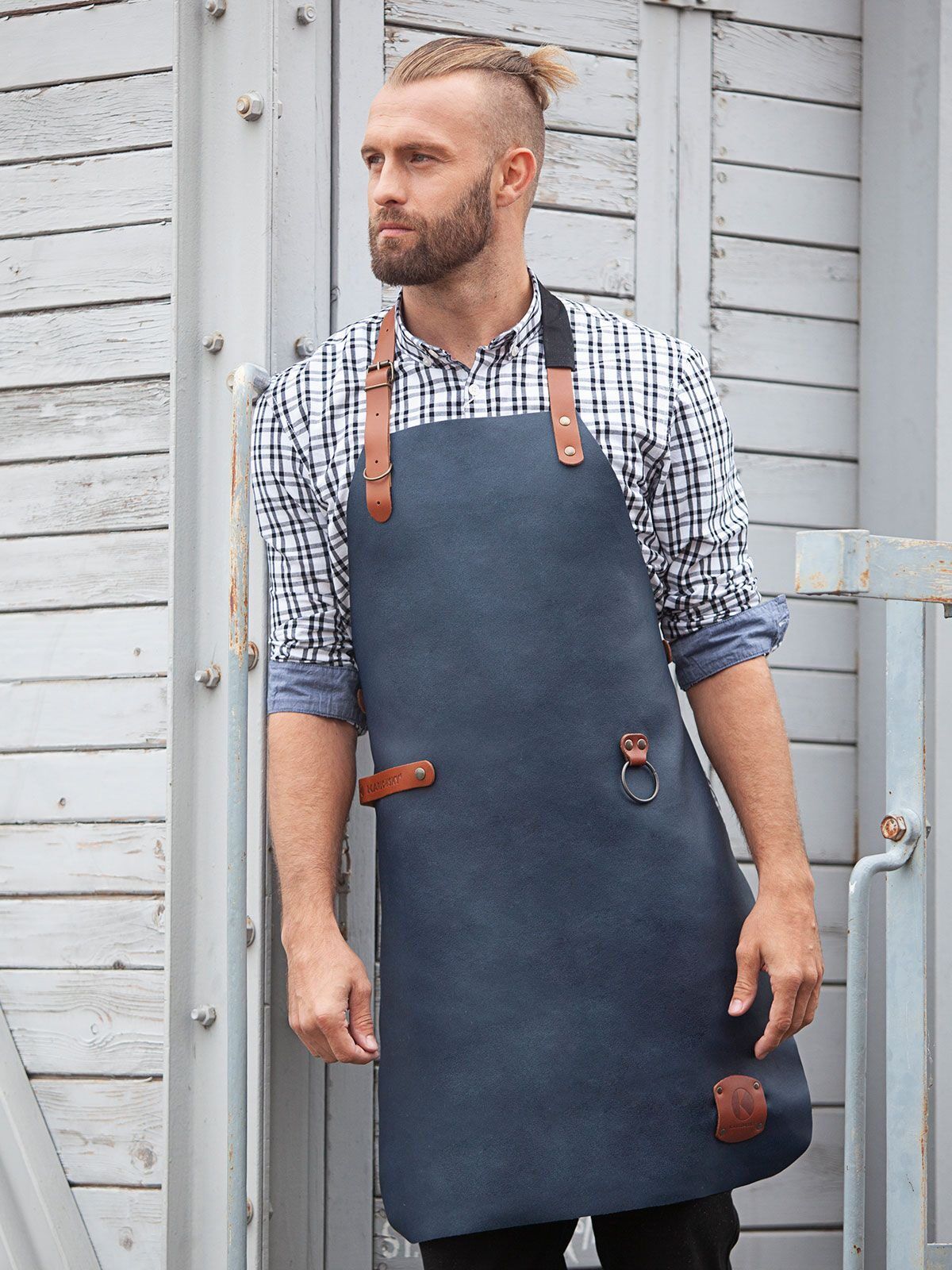 Leather Bib Apron - Karlowsky