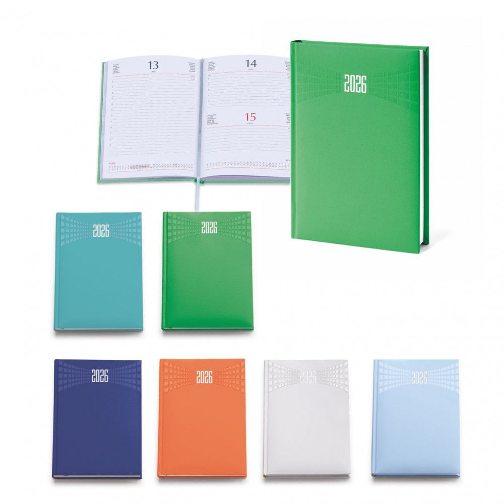 Agenda giornaliera 15x21cm Pastello