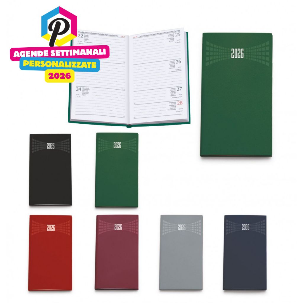 Agendina settimanale 8x14cm
