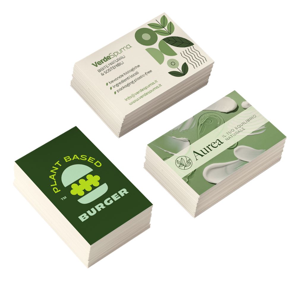 Biglietti da visita ecologici