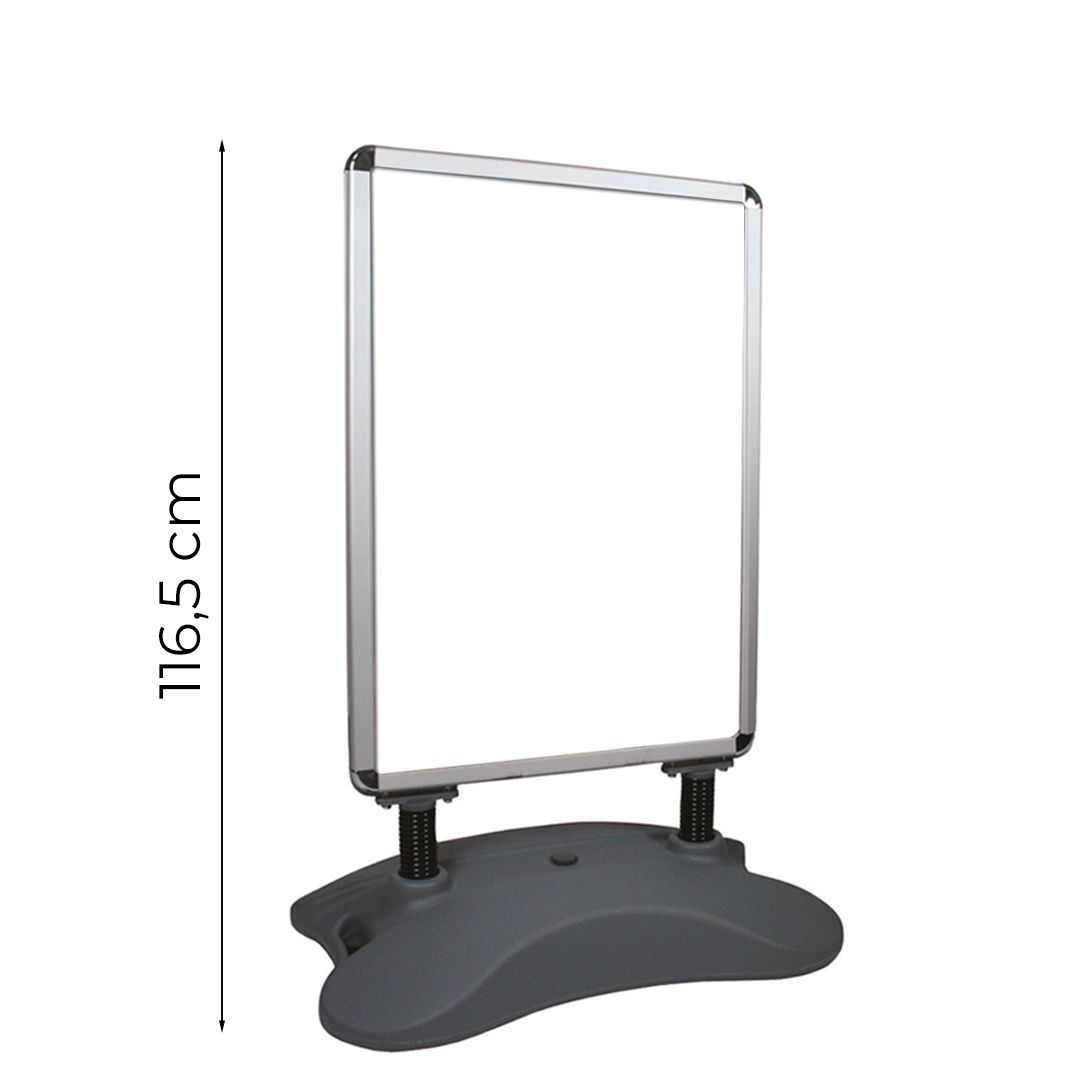 Lavagna antivento bifacciale da esterno A1