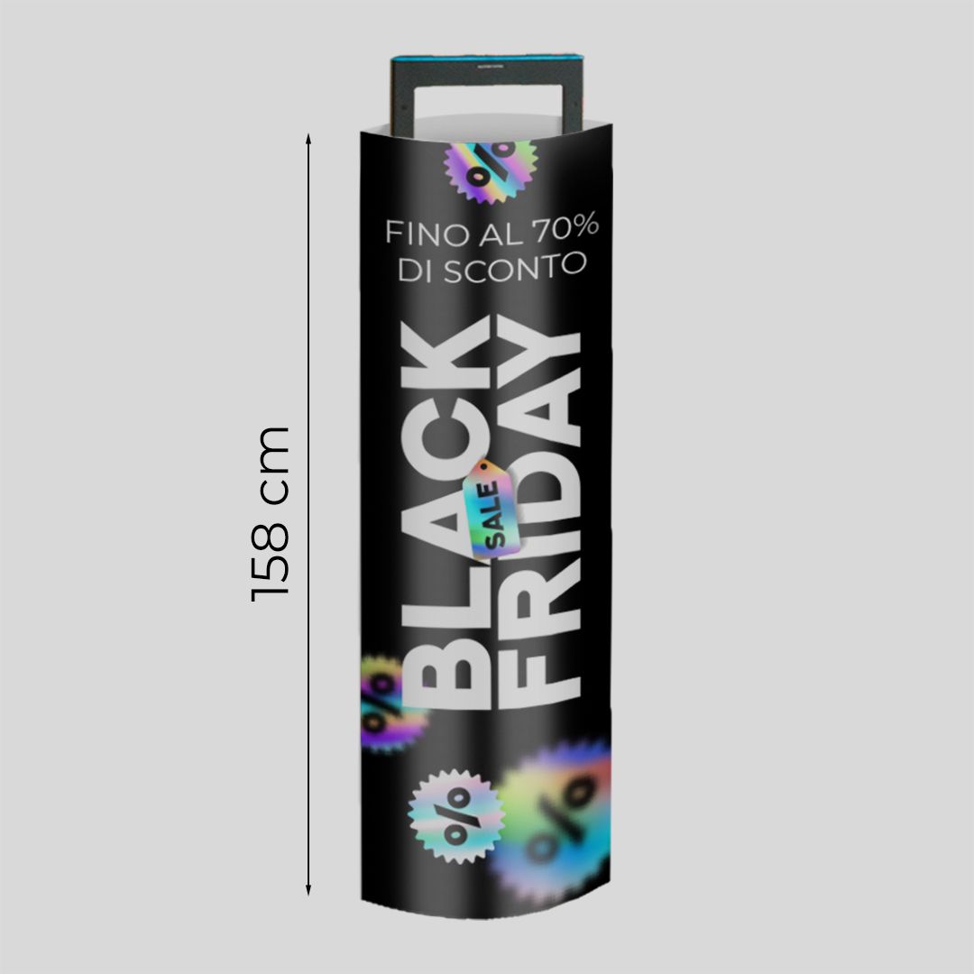 Totem copri antitaccheggio Ellittico