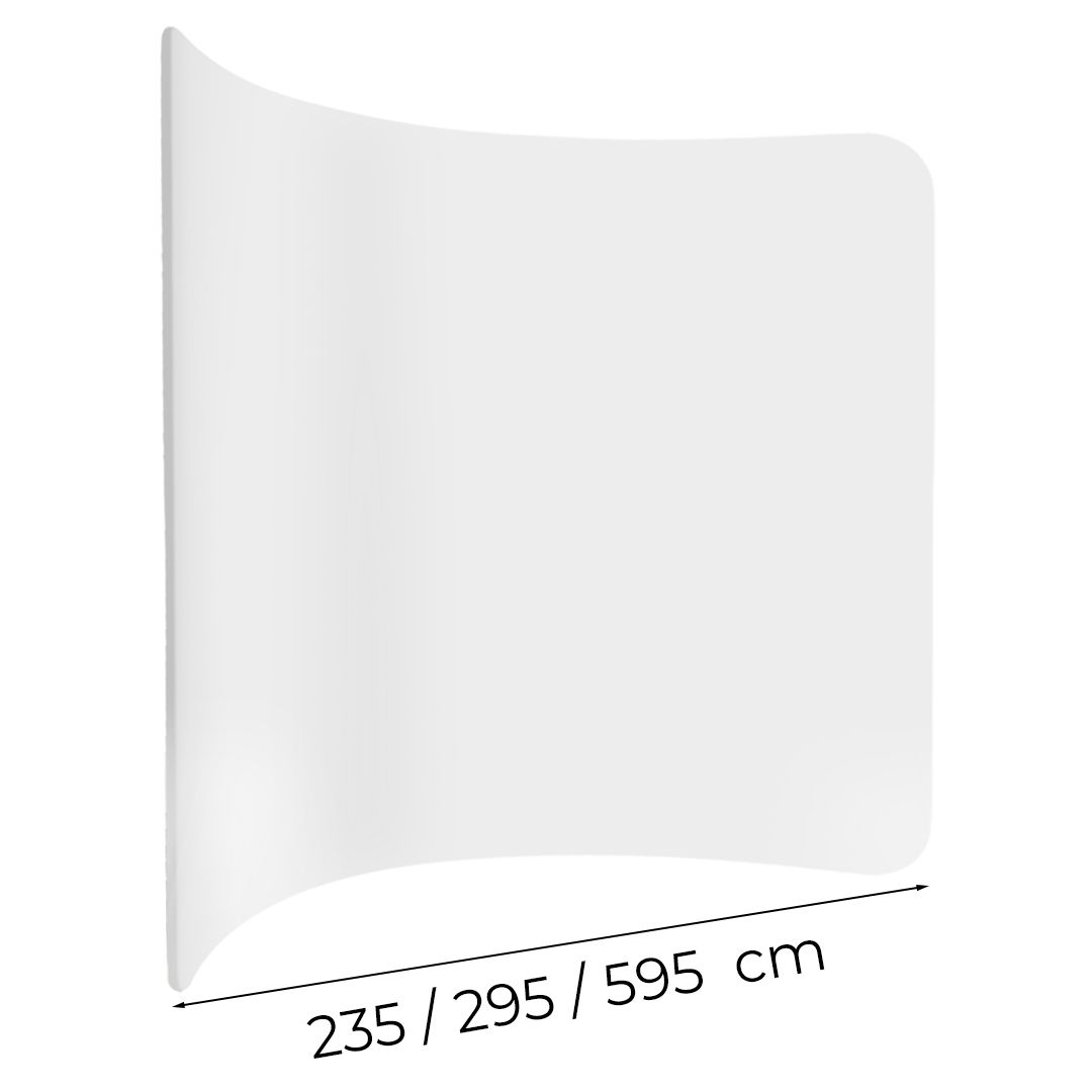 Espositore tubolare Formulate curvo