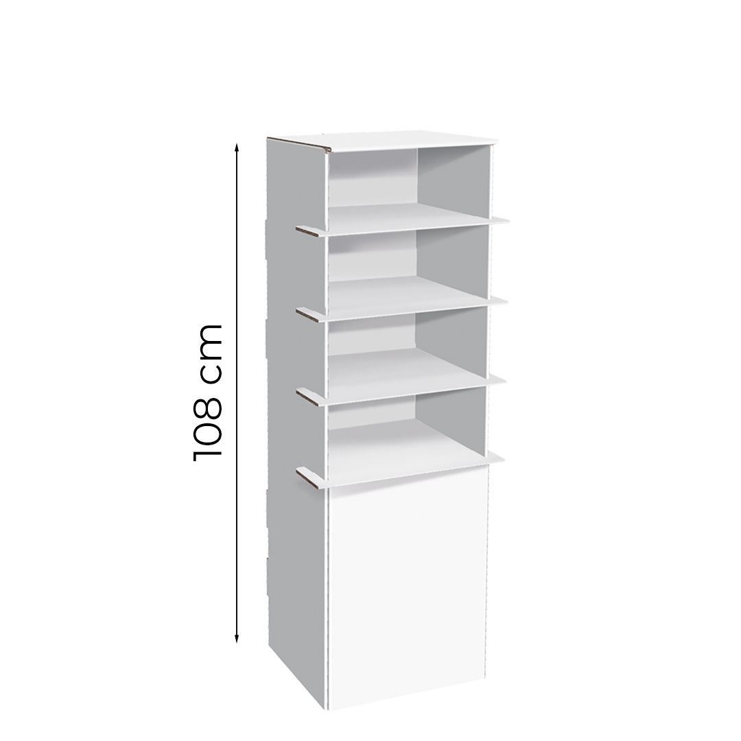 Espositore da terra con 4 ripiani Soldier S