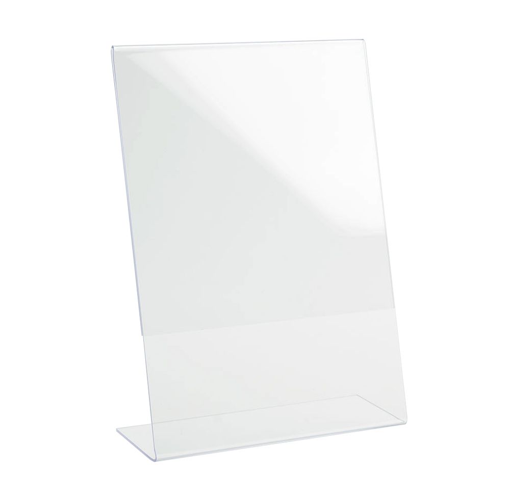 Diplay porta volantino da banco L-info