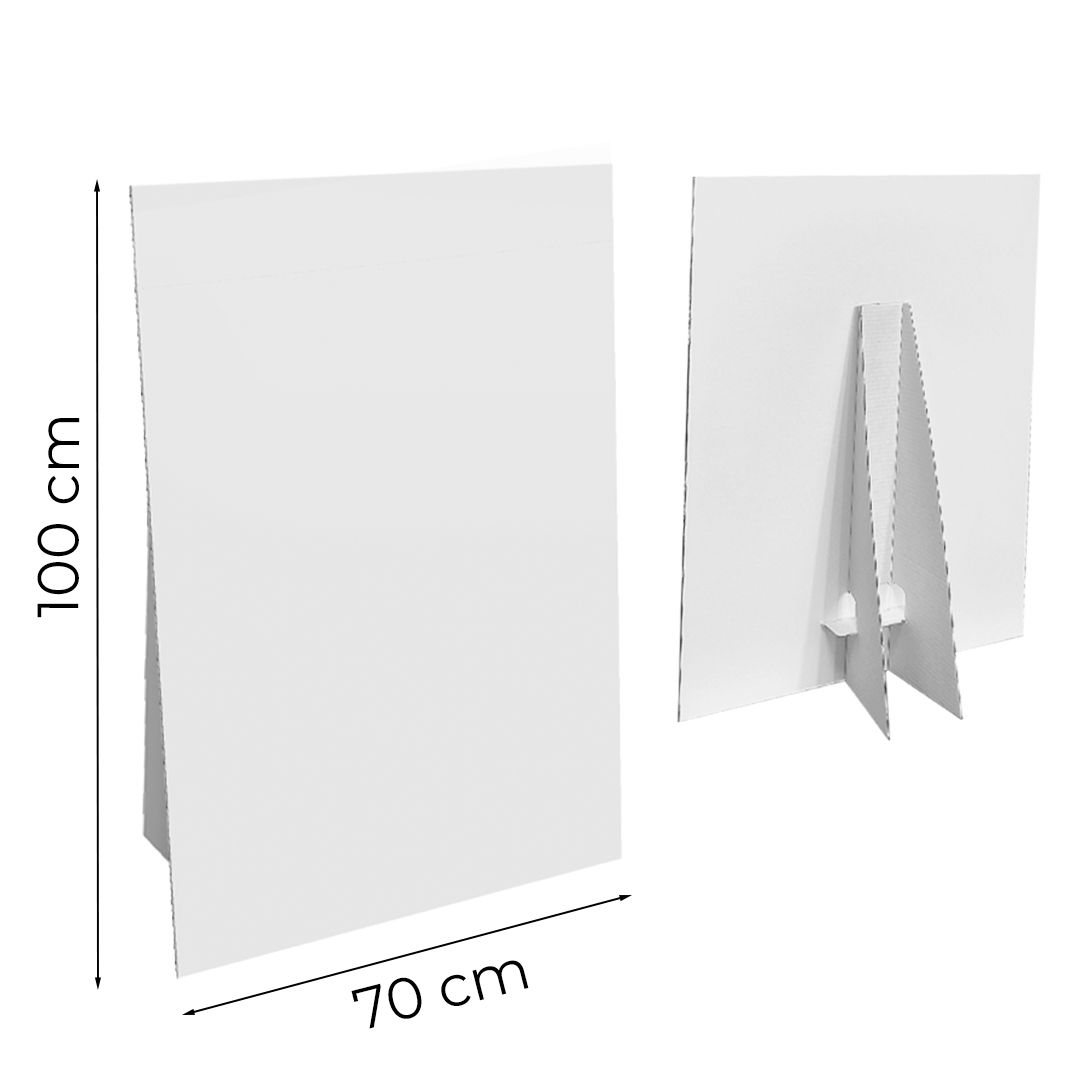 Cartello vetrina in cartone Eolo 70x100 cm