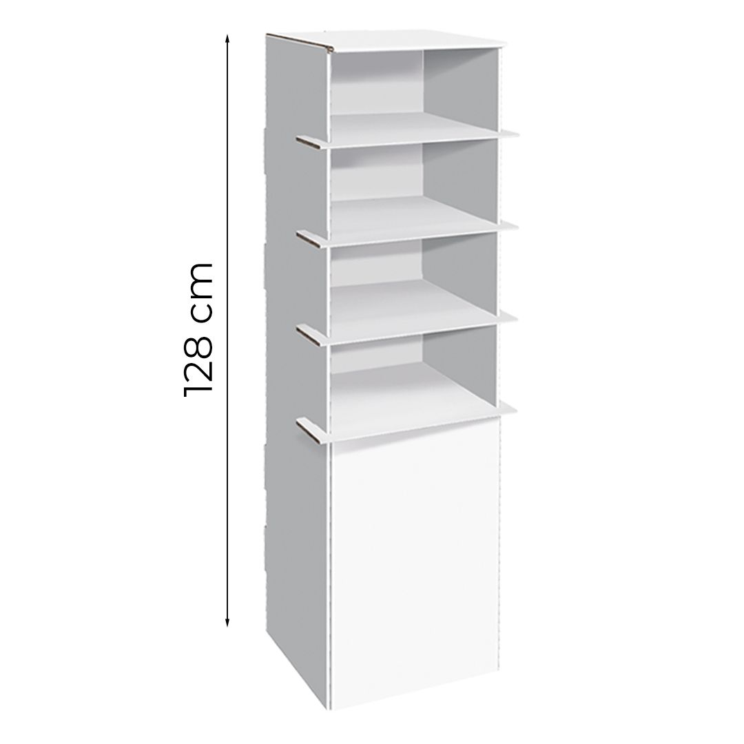 Espositore da terra con 4 ripiani Soldier M