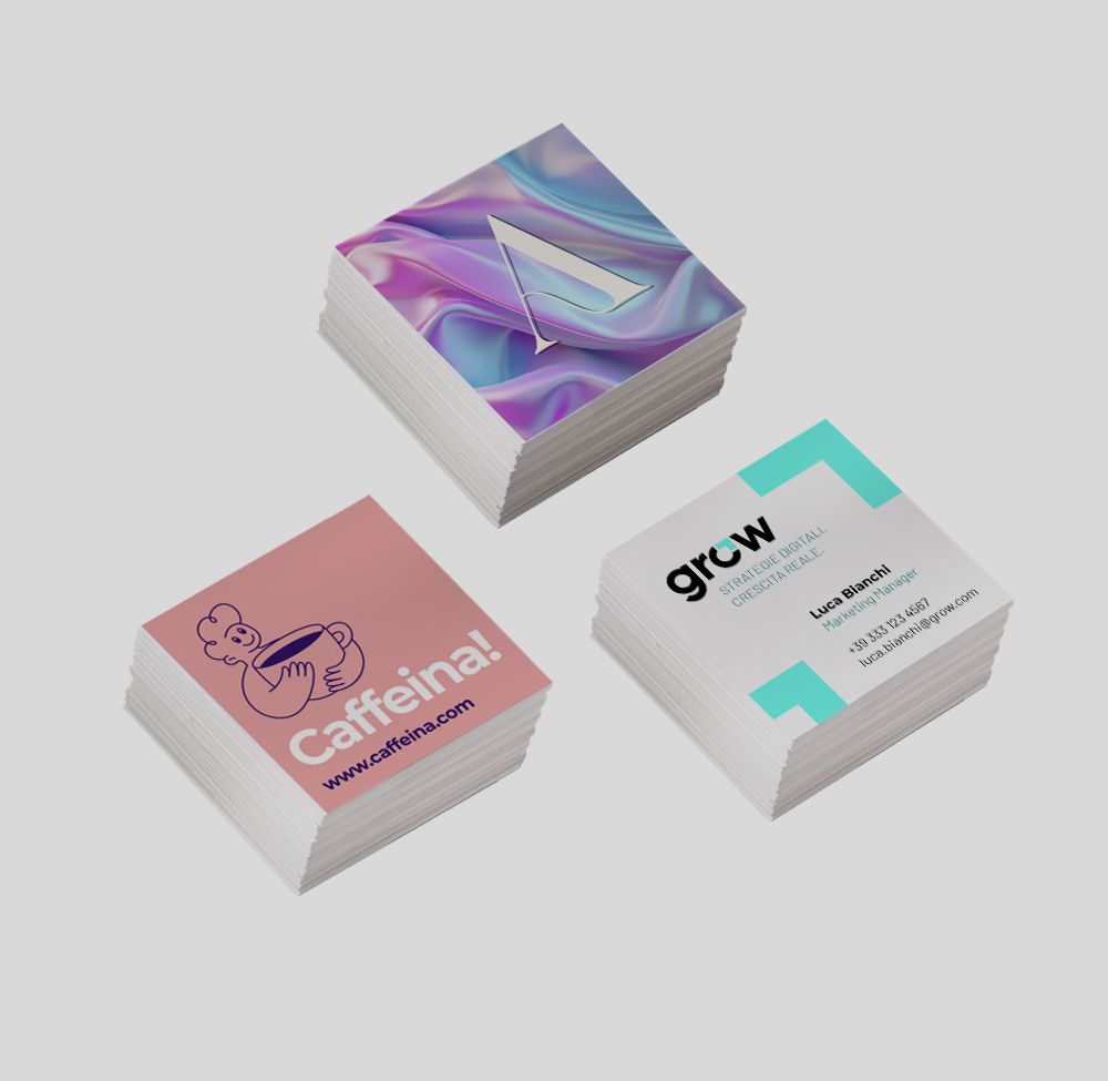 Biglietti da visita quadrati