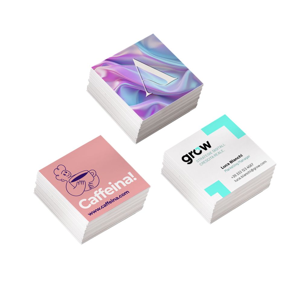 Biglietti da visita quadrati