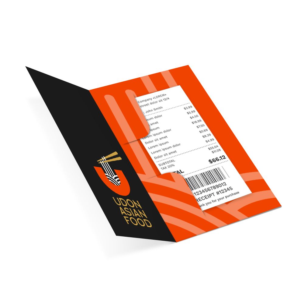 Porta scontrino Book