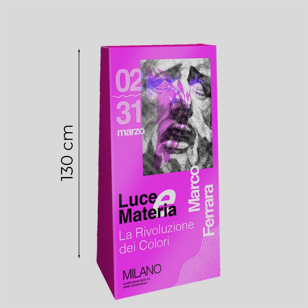 Totem da terra Trapeze M da esterno