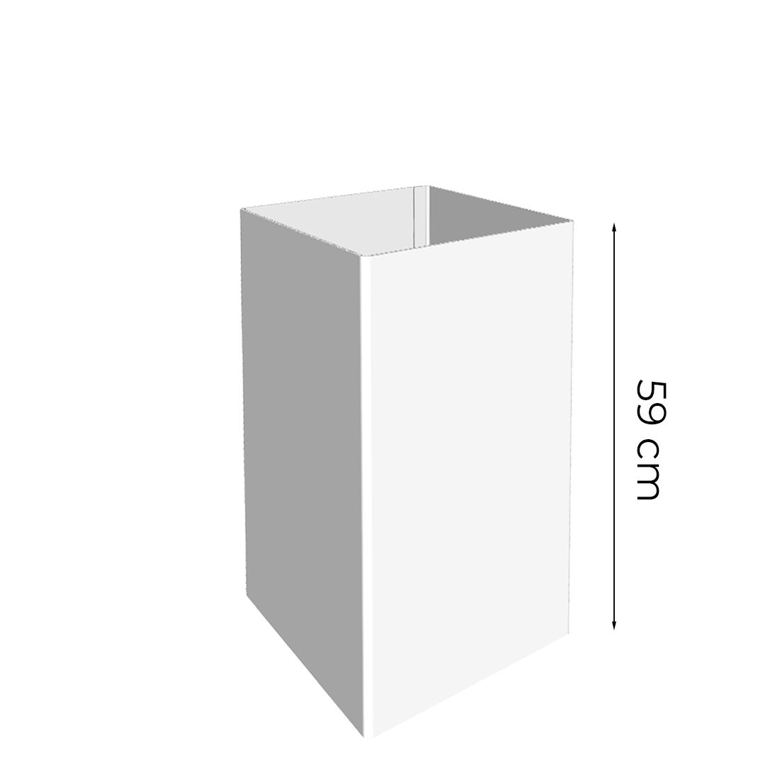 Cestino per rifiuti Street S da esterno