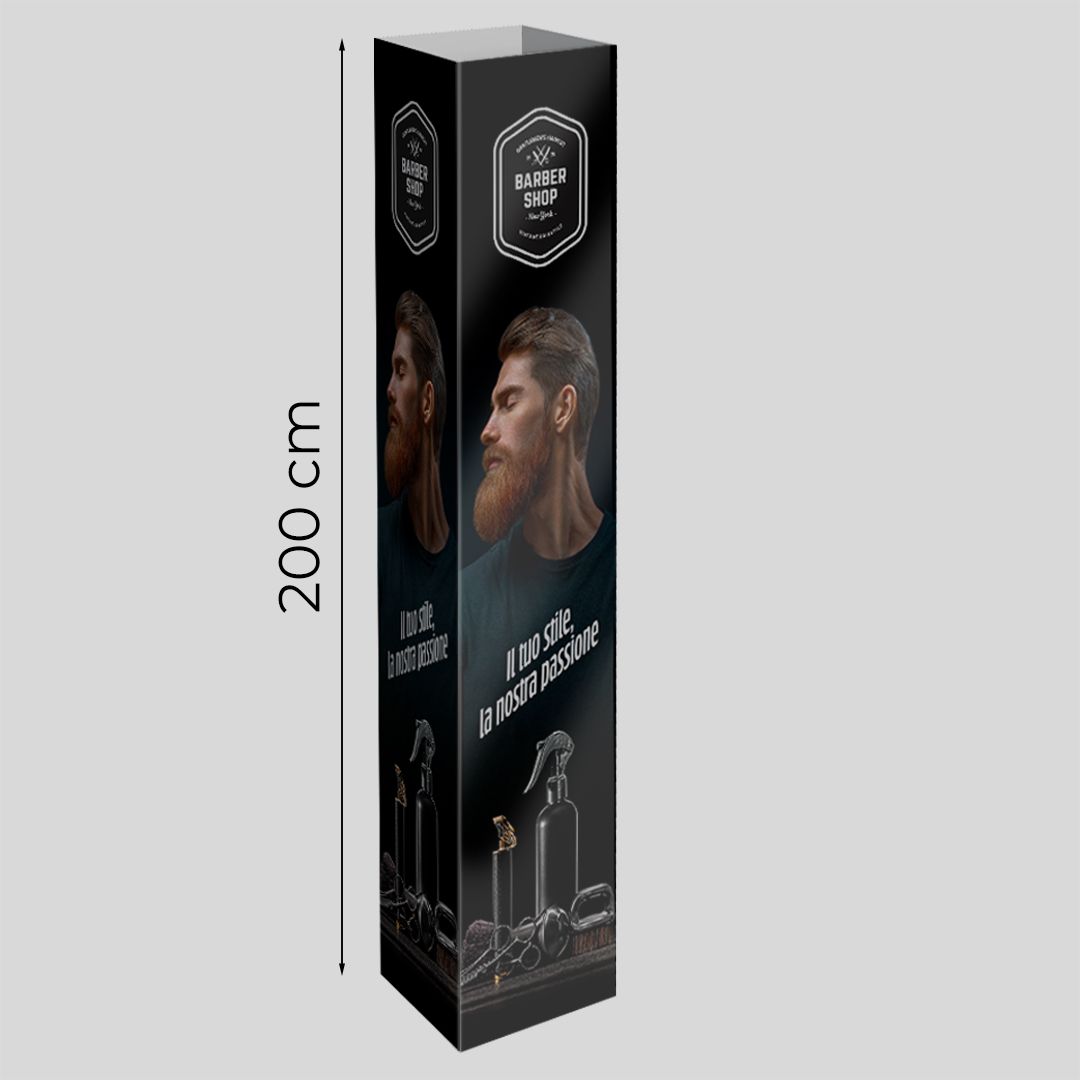 Totem da terra Snow M da esterno