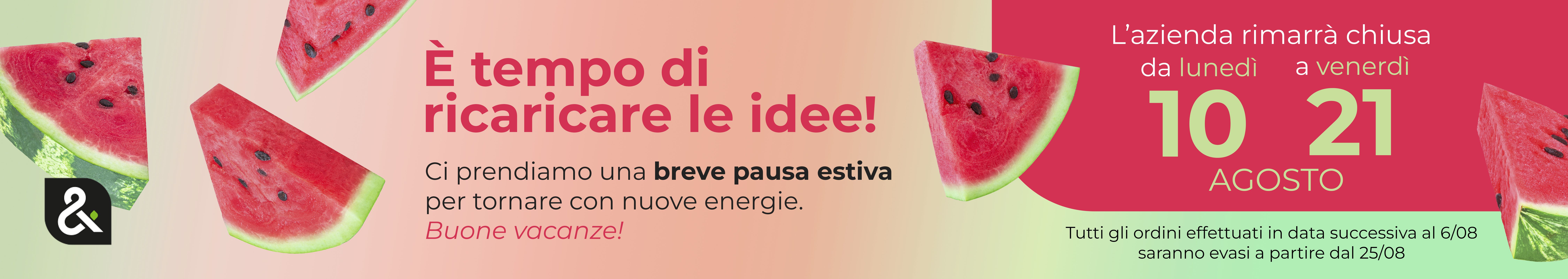 Slider Principale Chiusura Estiva 2026