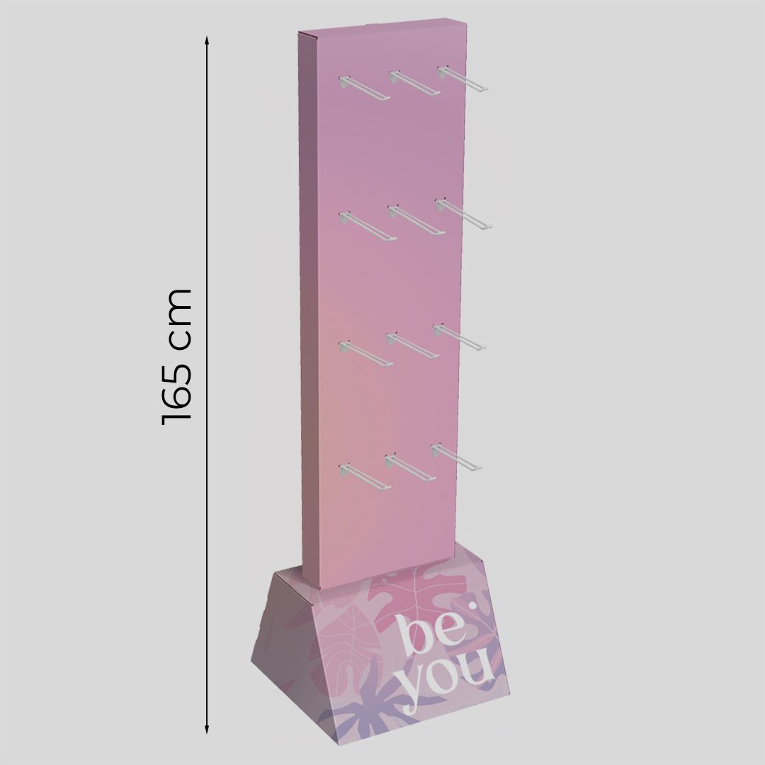 Espositore da terra porta blister Pillar