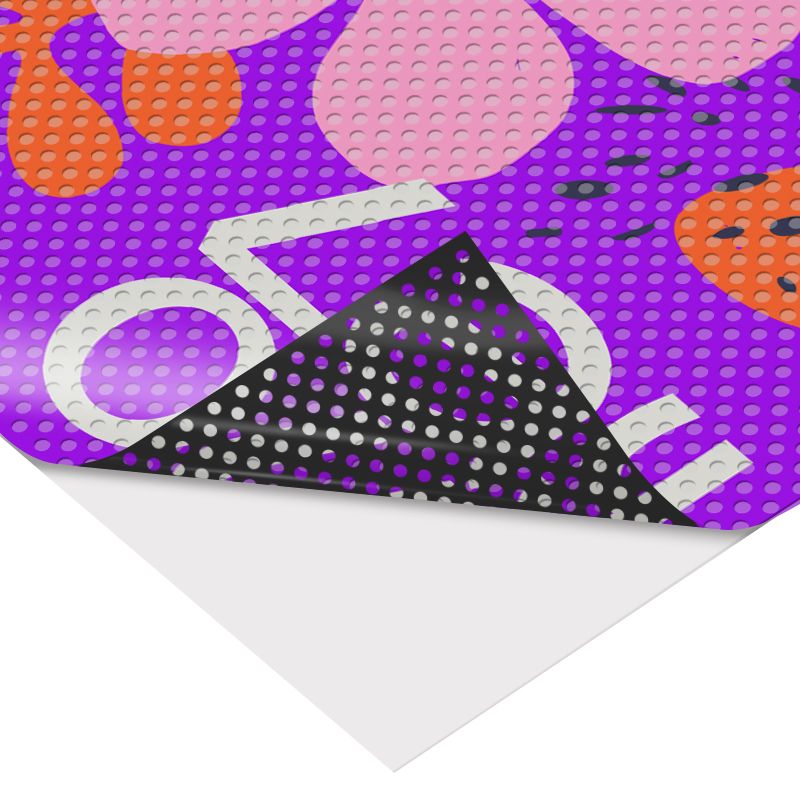 Adesivi microforati oneway