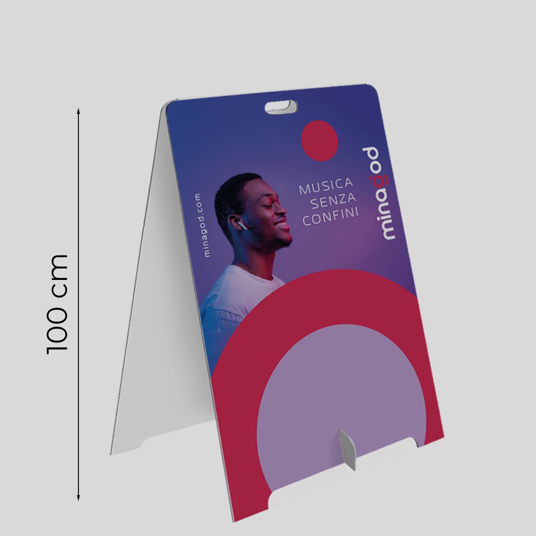 Cavalletto in polionda 70x100 cm