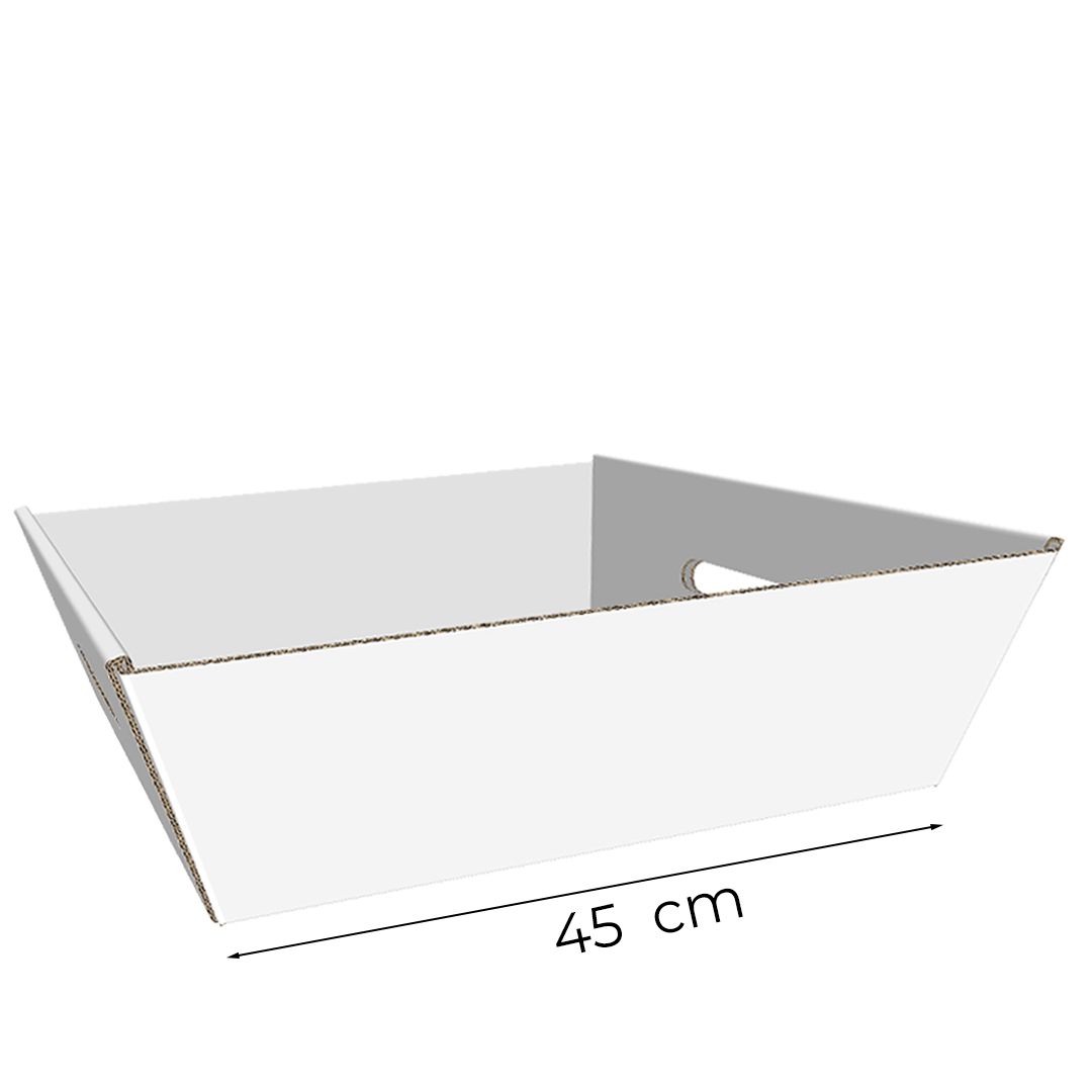 Cesta natalizia in cartone Jolly
