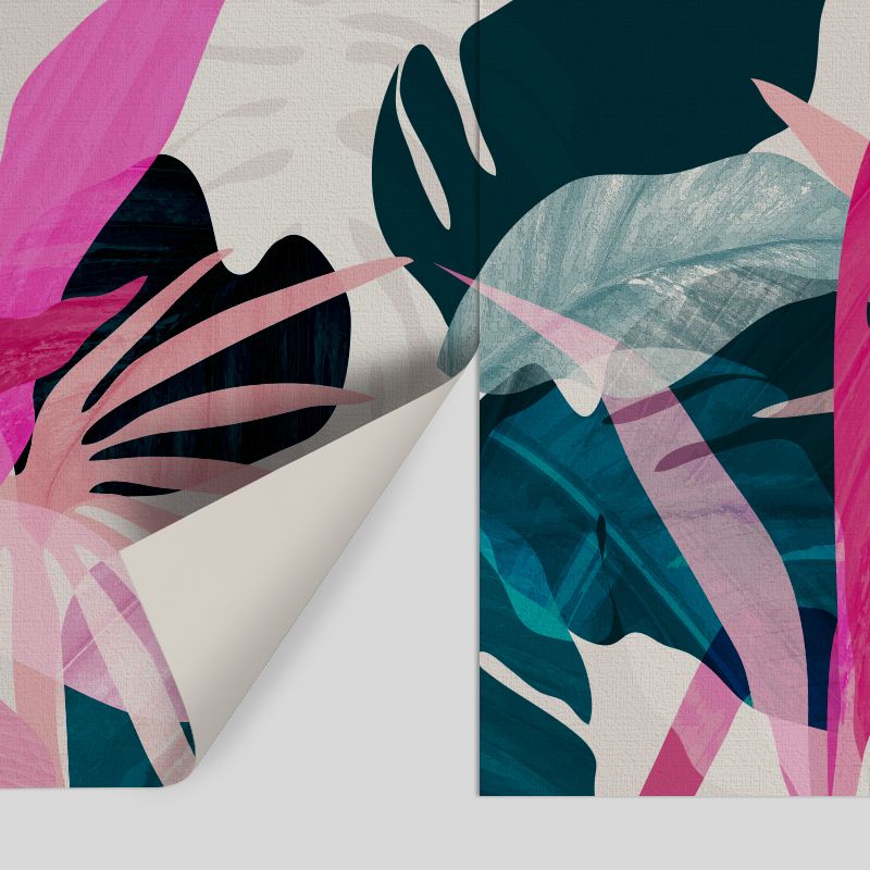 Carta da parati effetto canvas