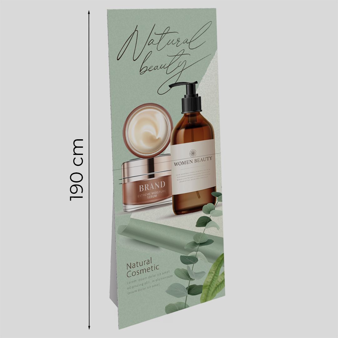 Pannello pieghevole con supporto Compact M da esterno