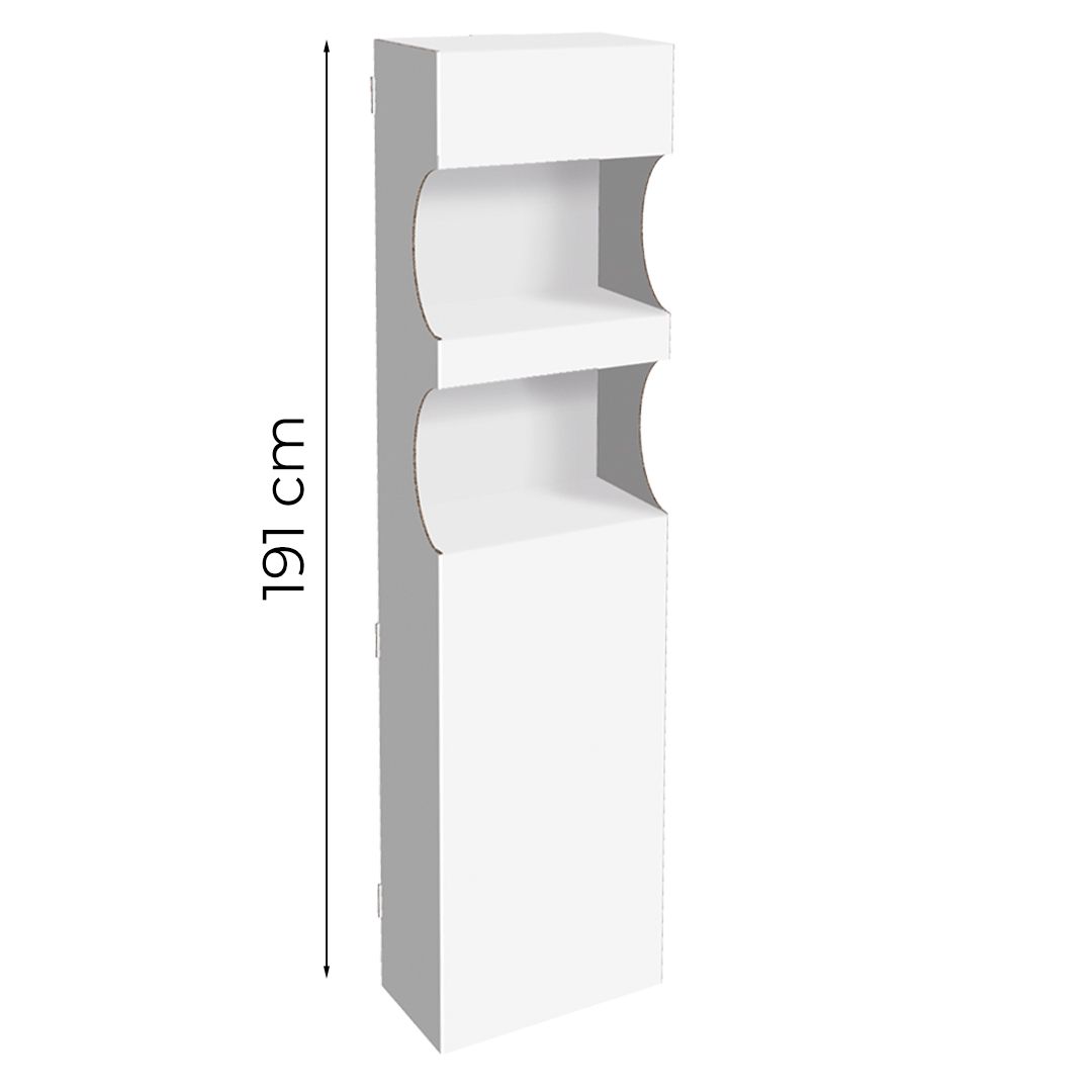 Espositore da terra con 2 ripiani Spaceman M