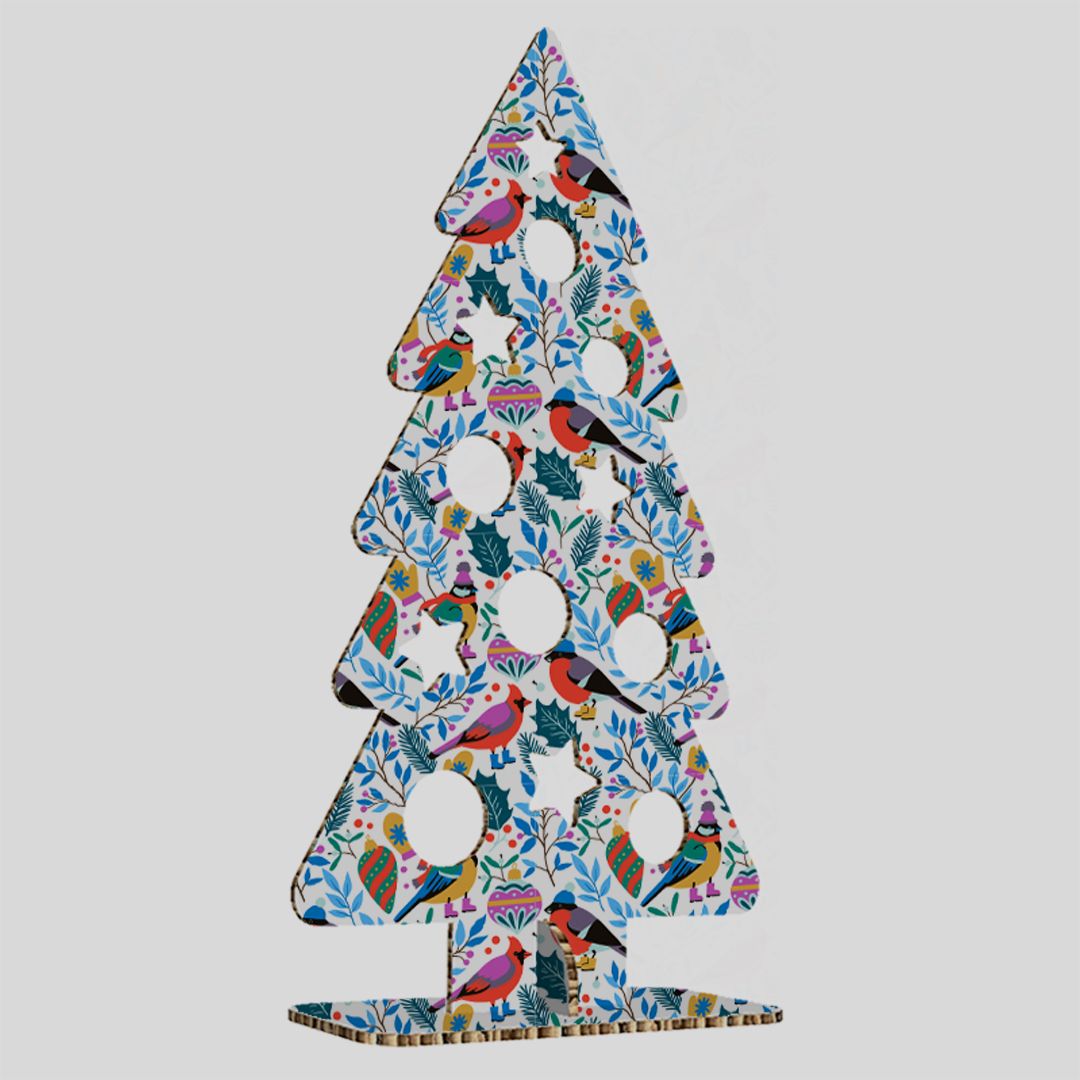 Albero di Natale in cartone alveolare Nordik h152 cm