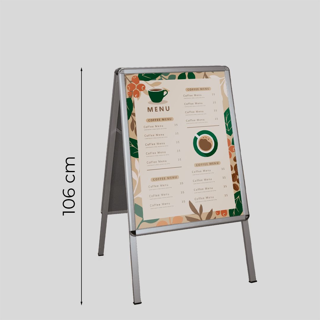 Cavalletto bifacciale A1