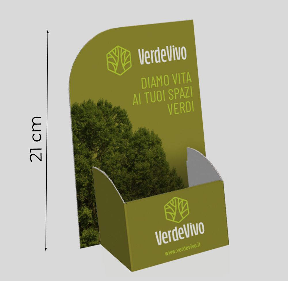 Espositore porta volantini in cartone Speed