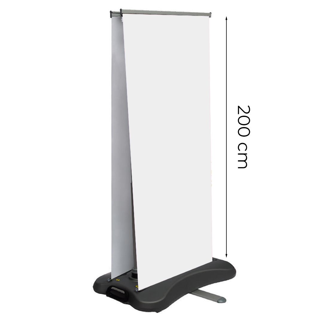 Roll up bifacciale da esterno 80xh200 cm