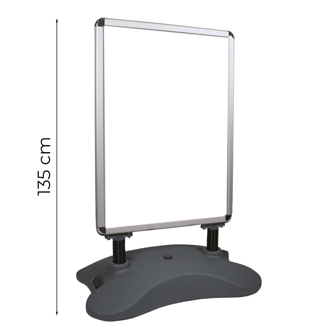 Lavagna antivento bifacciale da esterno B1