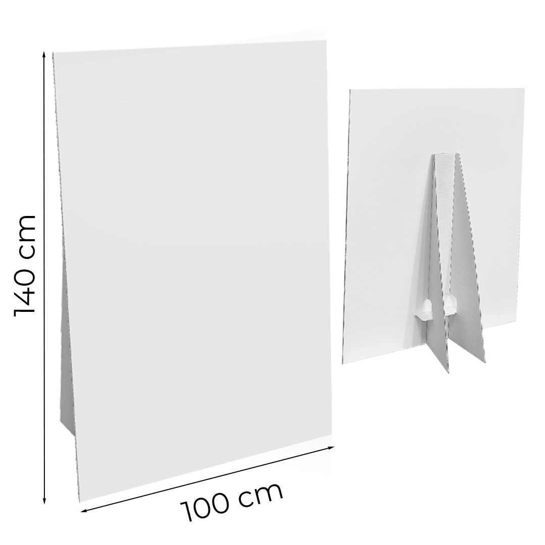 Cartello vetrina in cartone Eolo 100x140 cm