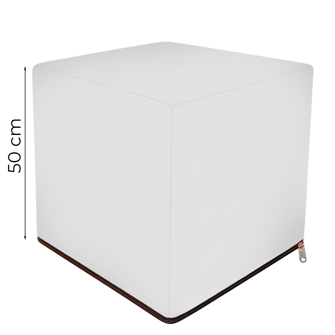 Cubo seduta in tessuto 50 cm Qubo M