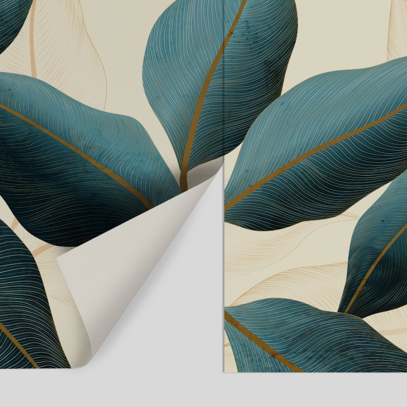 Carta da parati effetto liscio