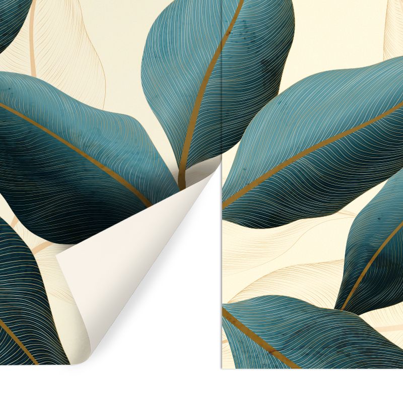 Carta da parati effetto liscio