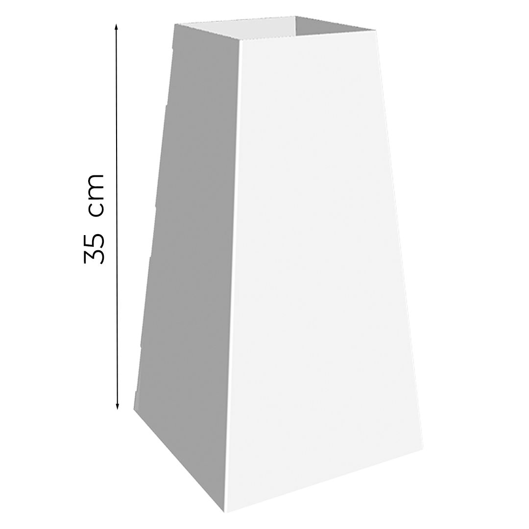 Totem da banco in cartone Cone