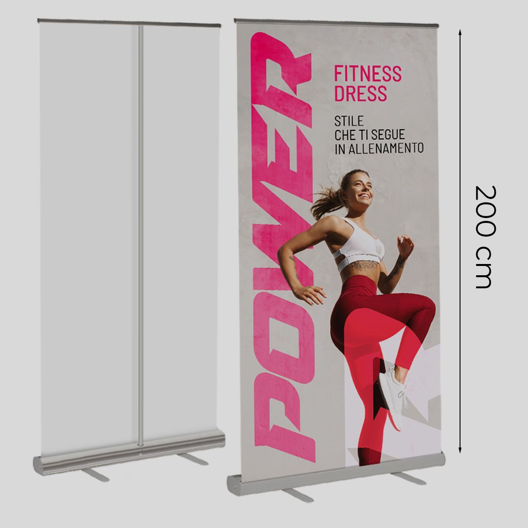 Roll up Promo 100xh200 cm