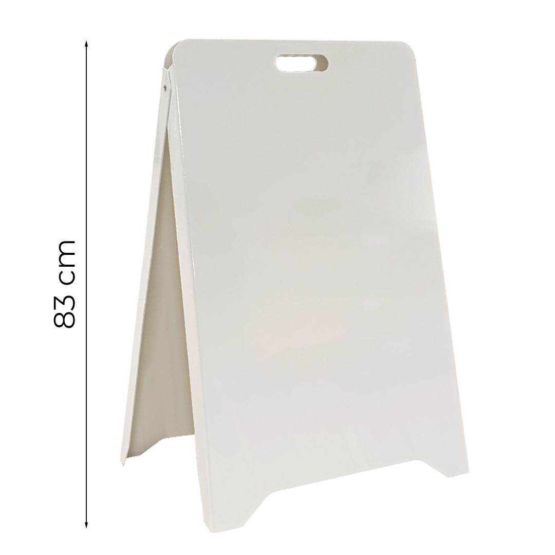 Cavalletto bifacciale con adesivo