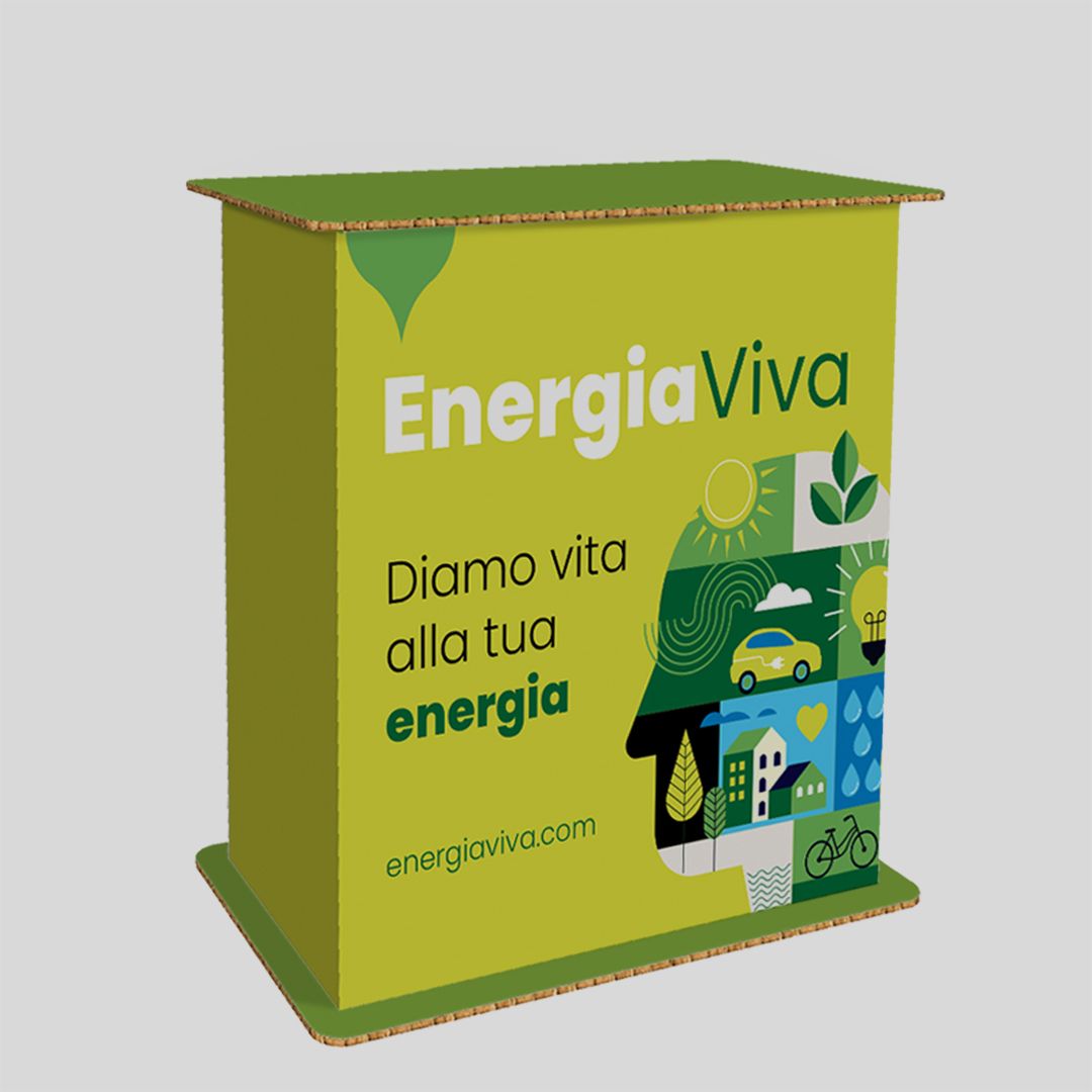 Banchetto in cartone alveolare Hive