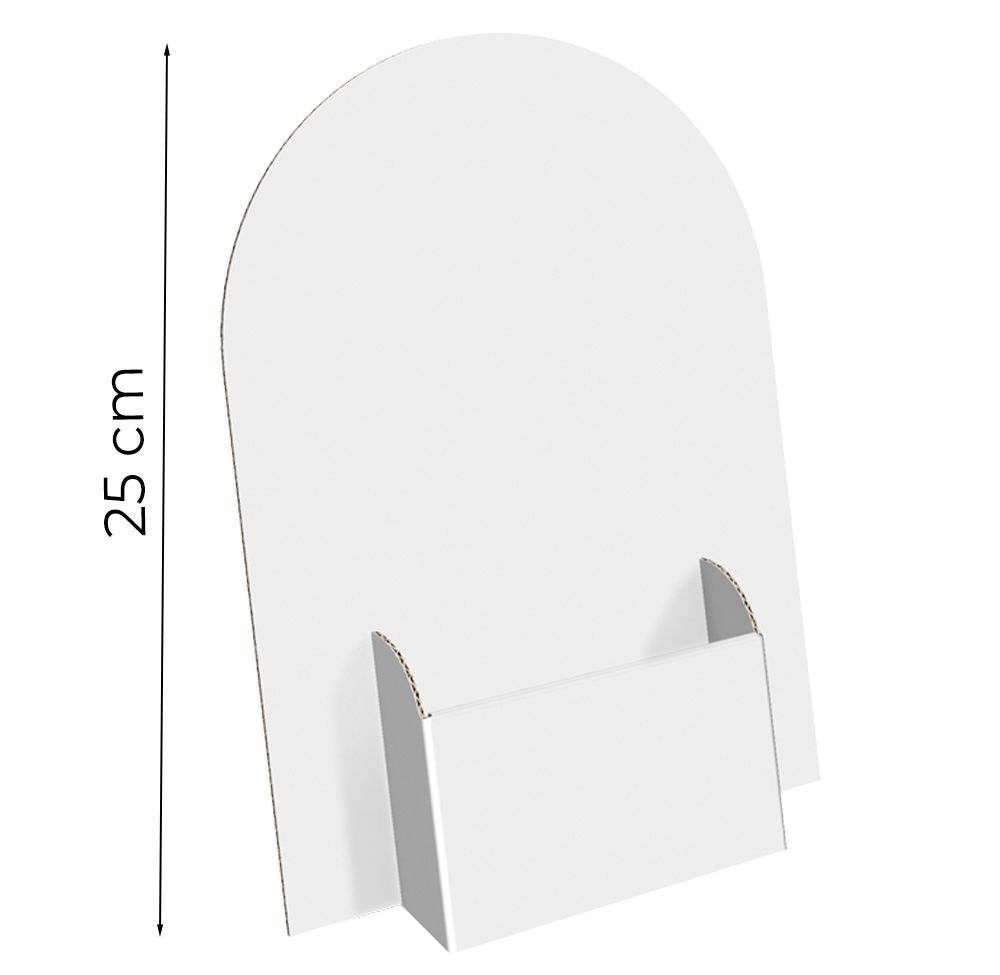 Espositore porta volantini in cartone Mini