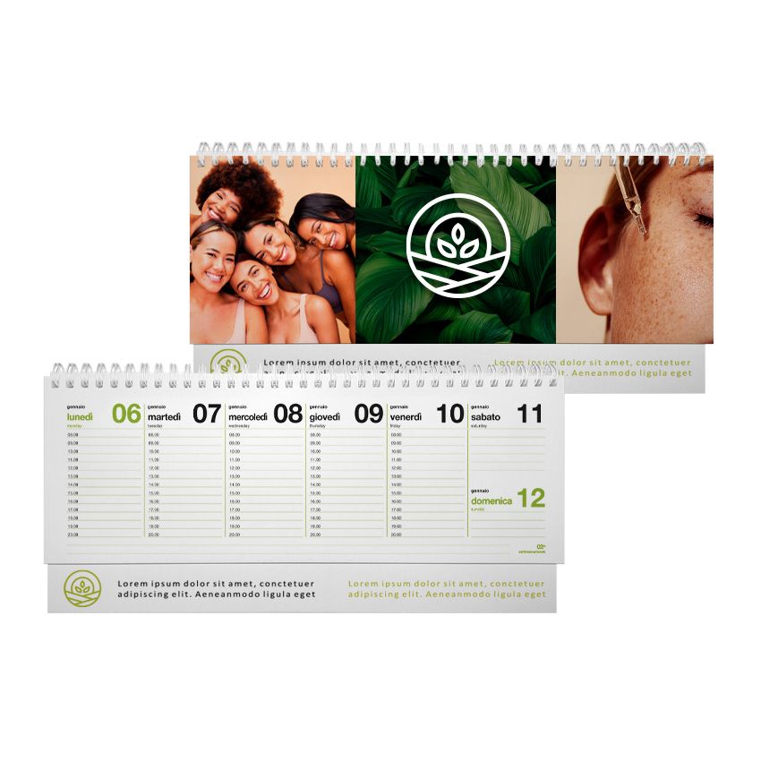 Planning da tavolo settimanale 30x14