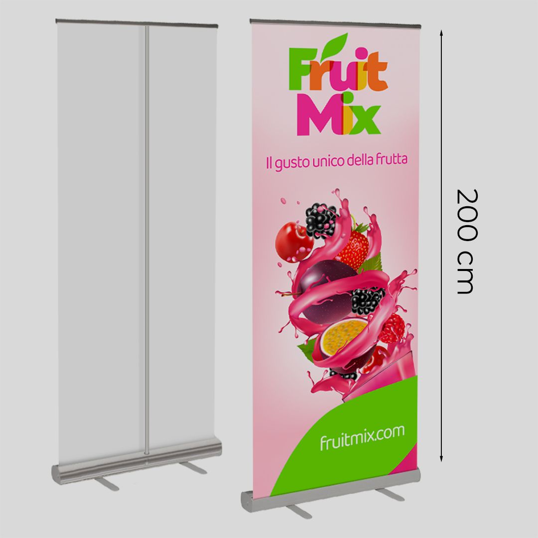 Roll up Promo 85xh200 cm