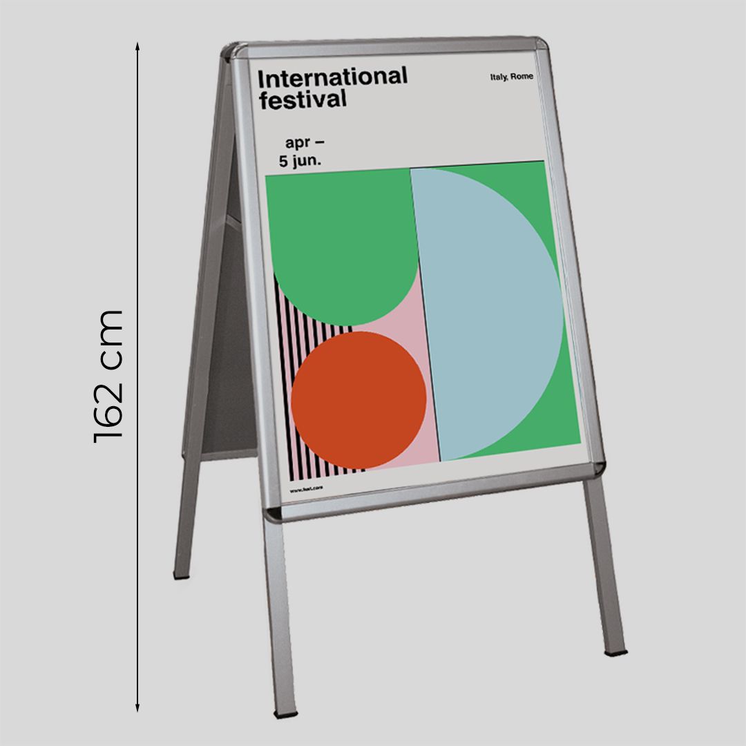 Cavalletto bifacciale B1