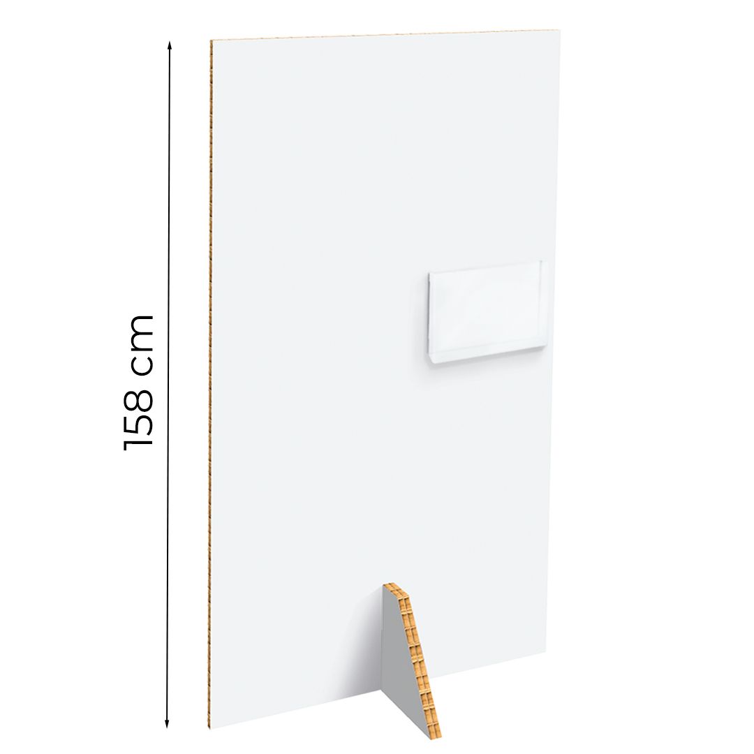 Pannello in cartone alveolare con supporto Premium M