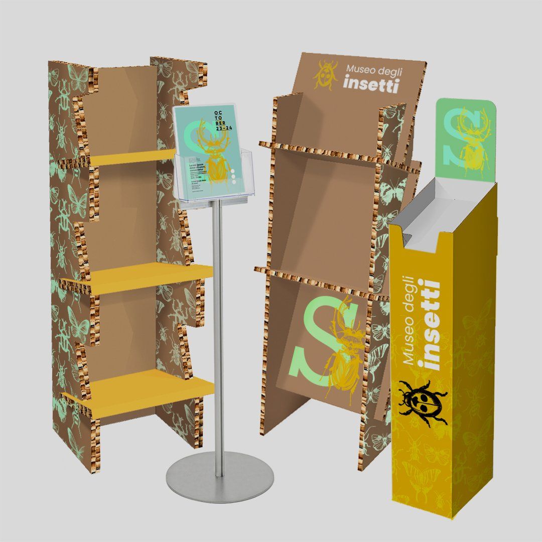 Espositori per libri e cataloghi