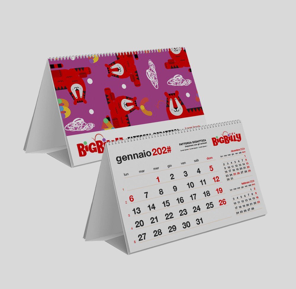 Calendari da tavolo