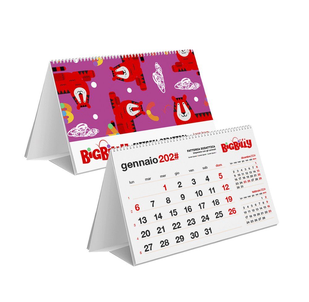 Calendari da tavolo